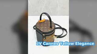 LV Cannes Bag Yellow Monogram Luxury Style