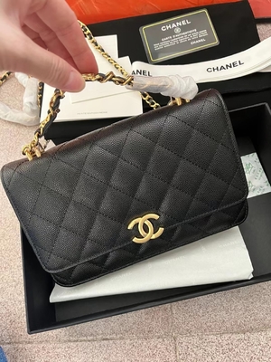 Classic KWOC Chain On Wallet Chanel Small Handbag AP3019