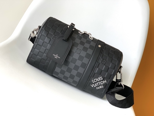 Branded Mens LV Keepall BandoulièRe 25 Checkerboard Messenger Bag