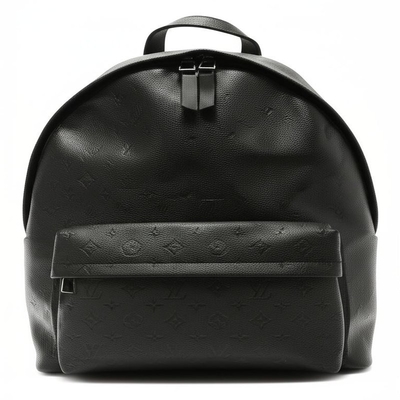 Designer Backpack in Monogram Shadow Calf Leather with Single Handle Feature Set