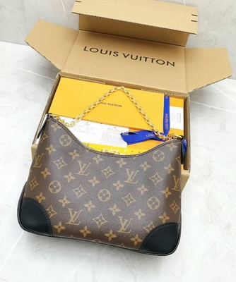 OEM Black Branded Monogram Boulogne Bag Womens Purses Handbags 2way Louis Vuitton M45831