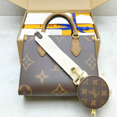 M46373 Onthego Pm Designer Monogram Bag Crossbody Tote