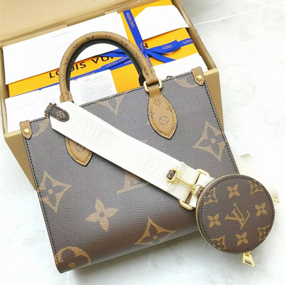 M46373 Onthego Pm Designer Monogram Bag Crossbody Tote