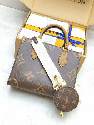 M46373 Onthego Pm Designer Monogram Bag Crossbody Tote