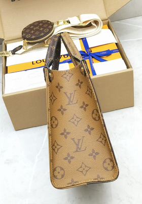 M46373 Onthego Pm Designer Monogram Bag Crossbody Tote