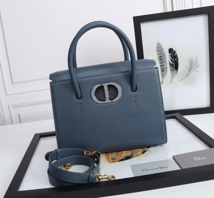Calfskin Dior Branded Ladies Handbag Medium St Honoré Tote D6718