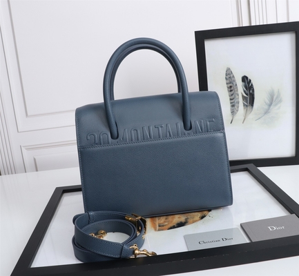 Calfskin Dior Branded Ladies Handbag Medium St Honoré Tote D6718