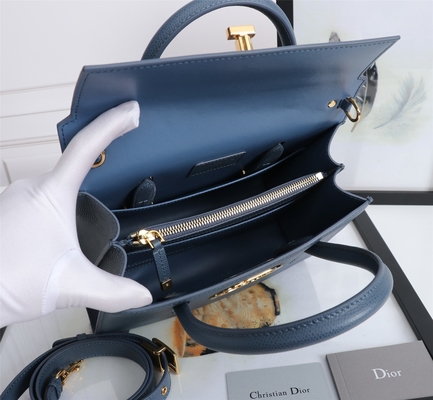 Calfskin Dior Branded Ladies Handbag Medium St Honoré Tote D6718