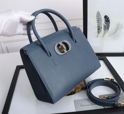 Calfskin Dior Branded Ladies Handbag Medium St Honoré Tote D6718