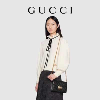 GG Marmont Shoulder Bag Marmont Matelassé Mini Bag Flap
