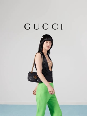 GG Marmont Shoulder Bag Marmont Matelassé Mini Bag Flap