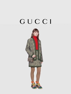 Small GUCCI Dionysus Embellished Branded Ladies Handbag Coated Canvas Suede