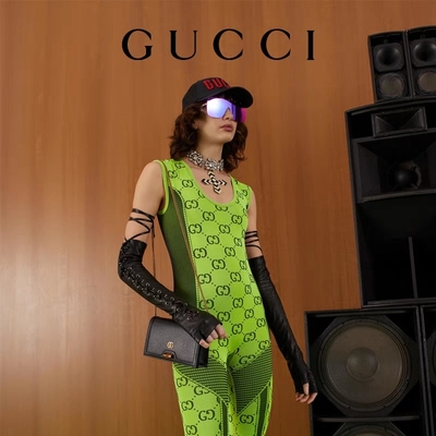 ODM Branded Messenger Bag Gucci Diana Wallet On Chain Bamboo Lock
