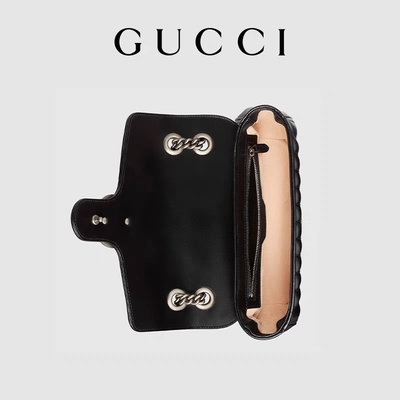 GUCCI GG Branded Messenger Bag Marmont Shoulder Bag Small Quilted Leather
