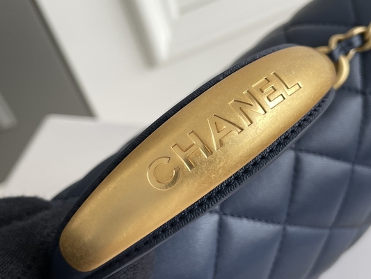 Caviar Chanel Mini Rectangular Caviar 2020 Grained Lambskin &amp; Gold-Tone Metal