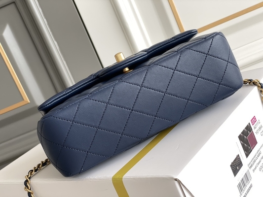 Caviar Chanel Mini Rectangular Caviar 2020 Grained Lambskin &amp; Gold-Tone Metal
