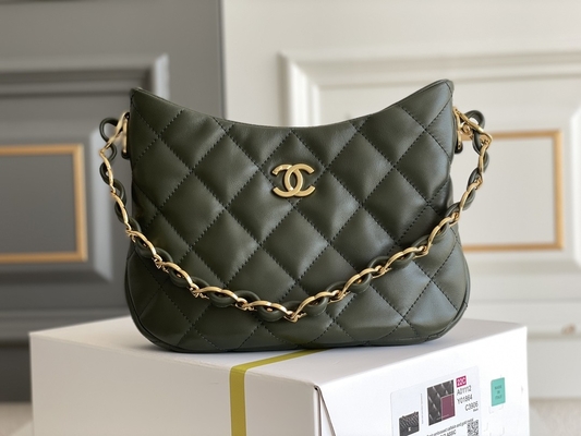 Chanel AS3562 Small Hobo Armpit Hippie Tote Bag Shoulder Bag 2022 Autumn Winter