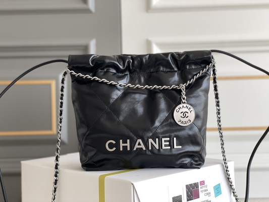 Chanel Branded Ladies Handbag 22B MINI 22S Calfskin Pink White Black Yellow