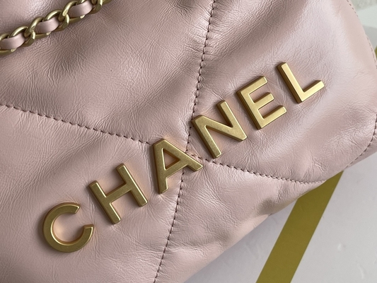 Chanel Branded Ladies Handbag 22B MINI 22S Calfskin Pink White Black Yellow