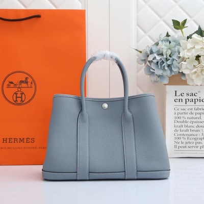 Bougainvillier Stamp Preloved Branded Bag Hermes Negonda Garden Party 30