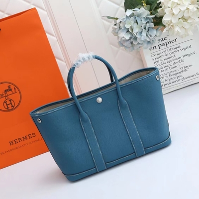 Bougainvillier Stamp Preloved Branded Bag Hermes Negonda Garden Party 30