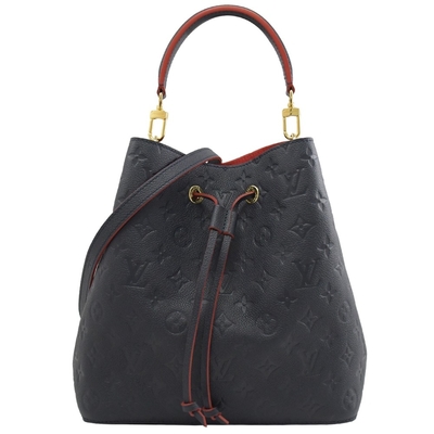 LV Colorblock Branded Ladies Handbag NÉONOÉ MM Bucket Bag Grained Leather