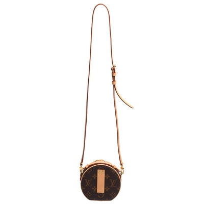 Grained Calfskin Monogram Canvas LV Lockme Tender Bag M44699