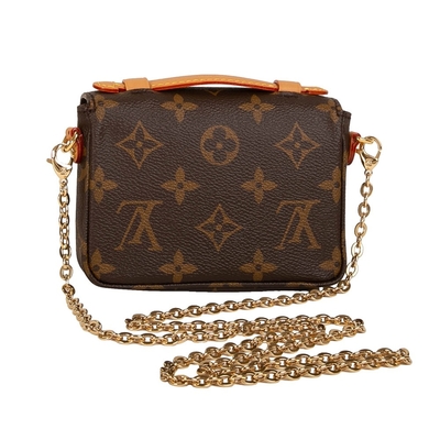 Mini Designer Monogram Bag Micro Metis LV Crossbody Bag Brown