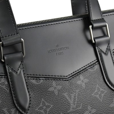 M40566 Man Business Branded Mens Bag Monogram LV Briefcase Explorer Black Dual Purpose