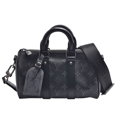 Man Eclipse Canvas Keepall New Speedy Bandouliere 25 Crossbody Bag M46271