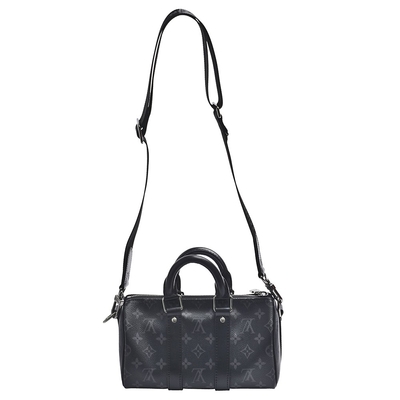 Man Eclipse Canvas Keepall New Speedy Bandouliere 25 Crossbody Bag M46271