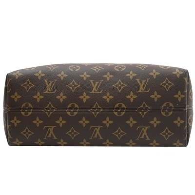 Monogram coated canvas BoéTie MM Tote Bag M45987 Dark Coffee