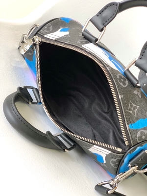 Sunrise Monogram Eclipse Branded Messenger Bag LV Keepall Bandoulière 25 Room With A View