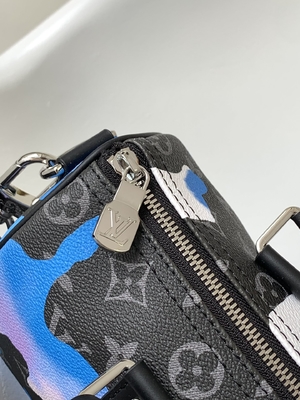 Sunrise Monogram Eclipse Branded Messenger Bag LV Keepall Bandoulière 25 Room With A View
