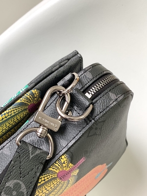 LV x YK Trio Monogram Unisex Branded Mens Bag M46358 Street Style Collaboration 3WAY