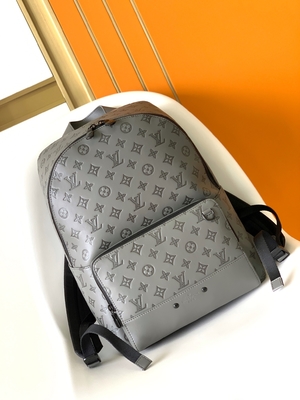 Louis Vuitton Racer Designer Brand Backpack Monogram Shadow Calf Leather for Man Boy