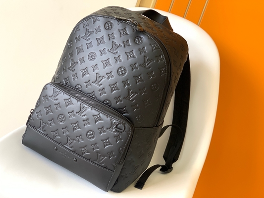 Louis Vuitton Racer Designer Brand Backpack Monogram Shadow Calf Leather for Man Boy