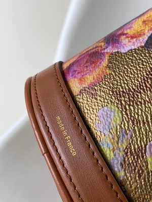 Metallic Flower Louis Vuitton Neverfull Bucket Bags M81724