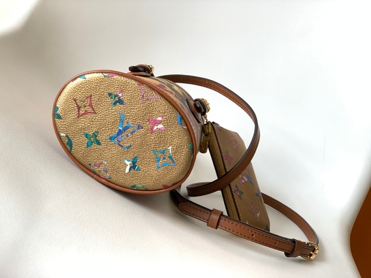 Metallic Flower Louis Vuitton Neverfull Bucket Bags M81724