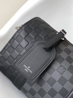 Branded Mens LV Keepall BandoulièRe 25 Checkerboard Messenger Bag