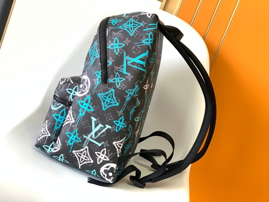 Multicolor Discovery Designer Brand Backpack LV Graffiti Bag Green