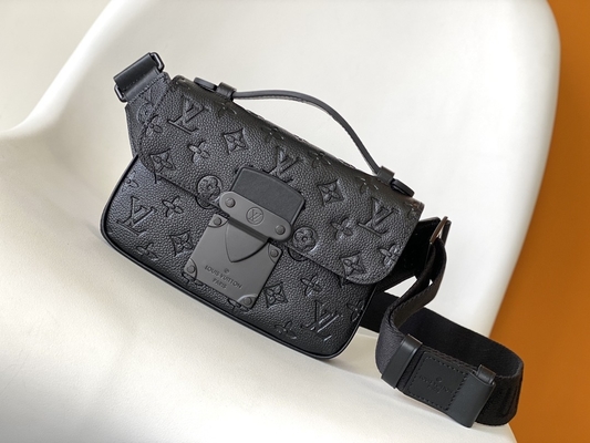 Charm S Lock Louis Vuitton Monogram Macassar Barrel Pouch Bag Messenger