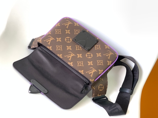 Charm S Lock Louis Vuitton Monogram Macassar Barrel Pouch Bag Messenger