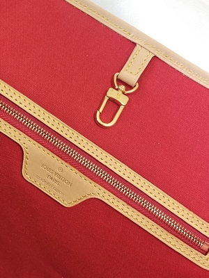 black LV X Yayoi Kusama Louis Vuitton Neverfull MM Monogram Bag Multicolor