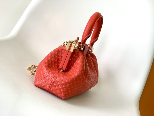 Personalized Calfskin Monogram Clutch Bag Louis Vuitton M45571