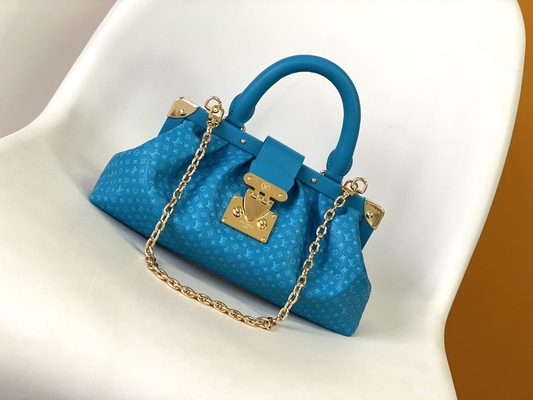 Personalized Calfskin Monogram Clutch Bag Louis Vuitton M45571