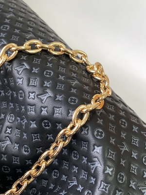 Personalized Calfskin Monogram Clutch Bag Louis Vuitton M45571