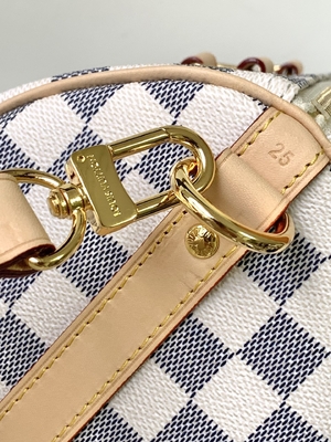 Coated Canvas Speedy Louis Vuitton Damier Azur 25 M46390