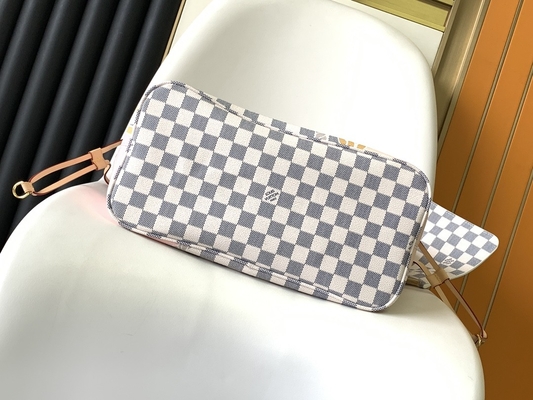 Tahiti Limited Custom Branded Bags Checkered Louis Vuitton Neverfull MM