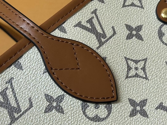 Womens Louis Vuitton Preloved Branded Bag Neverfull Monogram Beige Handbag